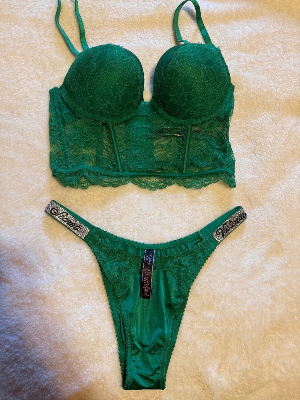 Victoria’s Secret bombshell corset set